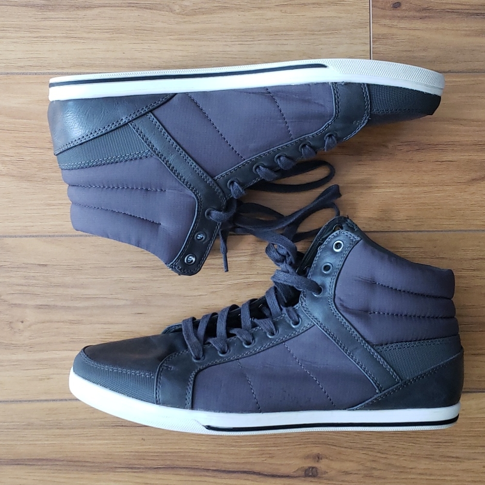 Aldo Leather Hightop Sneaker